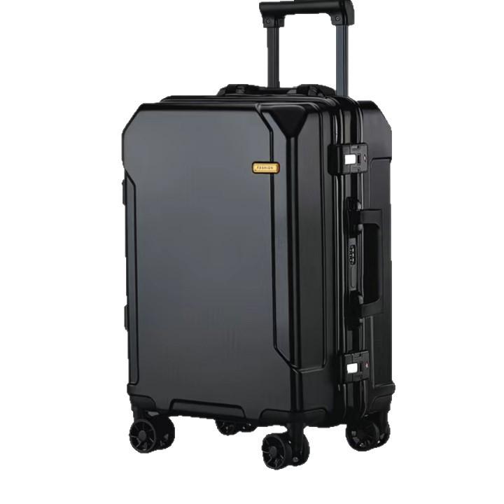 Women's Lightweight 20" & 24" Silent Universal Wheel Suitcase with Combination Lock