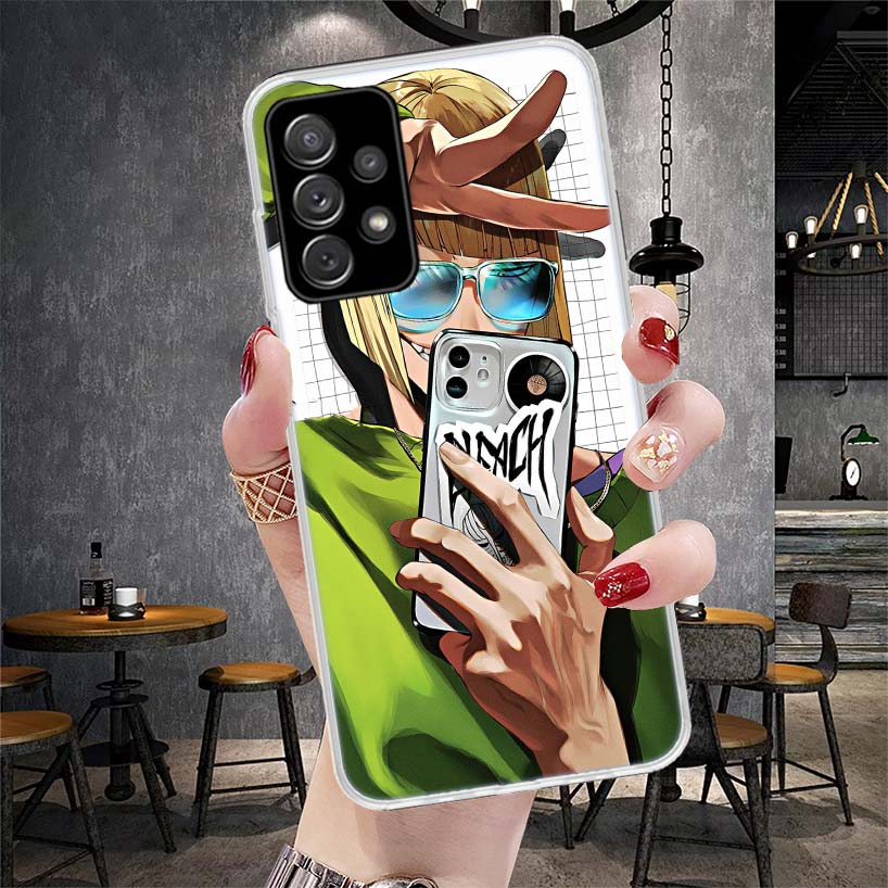 Bleach Shinji Hirako Soft Phone Case For Samsung Galaxy A13 A14 A15 A16 A17 A53 A54 A55 A56 A57 A33 A34 A35 A36 A37 A23 A24 A25