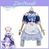 Genshin Impact Sangonomiya Kokomi Dienstmädchen Cosplay Kostüm Für Rollenspiel Und Halloween