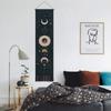 With Tassel Bohemian Tapestries Hanging Wall Rugs Dorm Decor Blanket Moon Phase Tapestry  Home