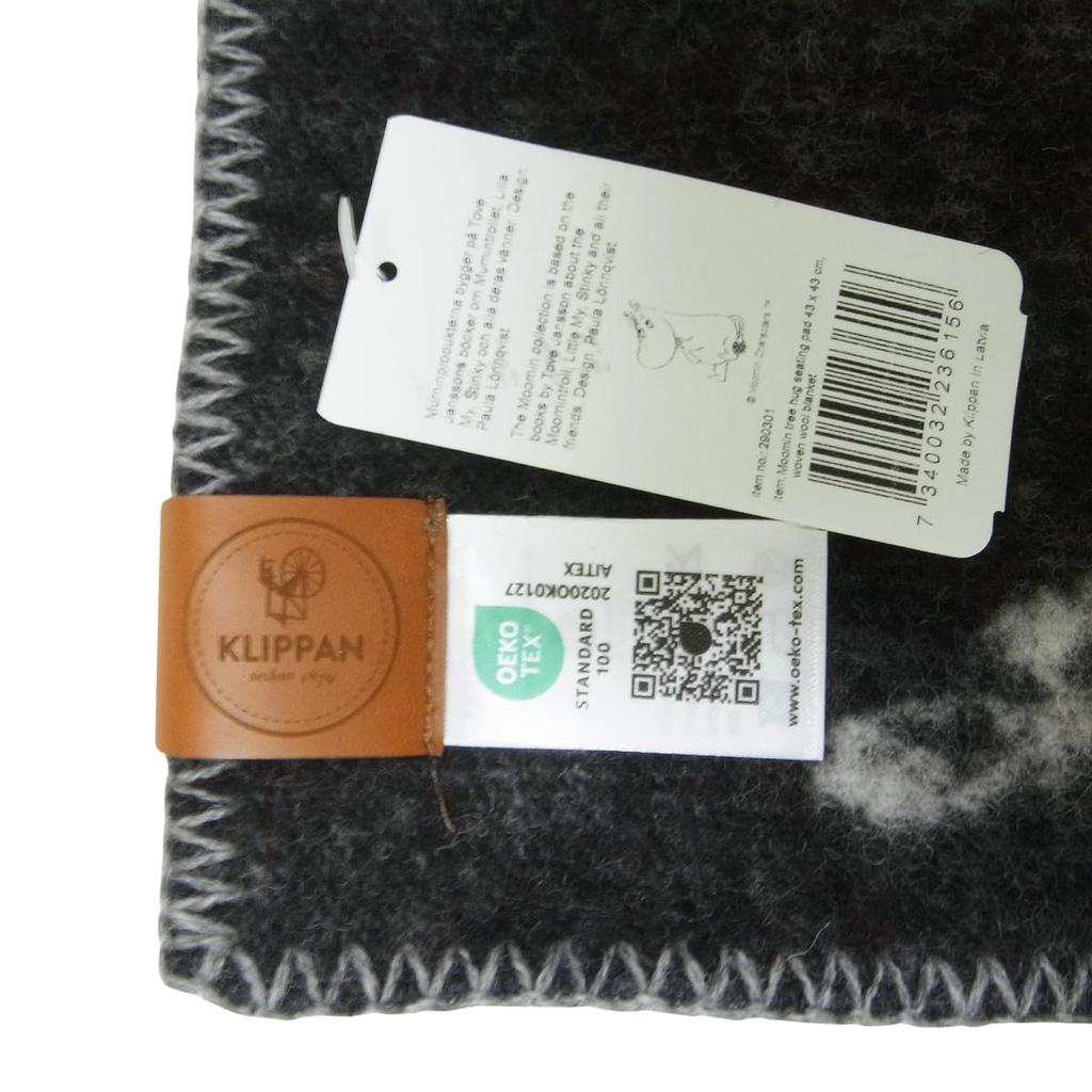 Klippan Moomin Sheet Blanket, Wool, Nordic, Sweden, KP-17 [Product Code]