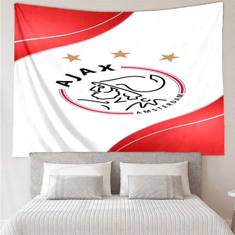 AFC Ajax Emblem Design Tapestry Hanging for Bedroom,Livingroom, Playroom,Decor Art Room Wall Tapestry Holiday and Birthday Gifts