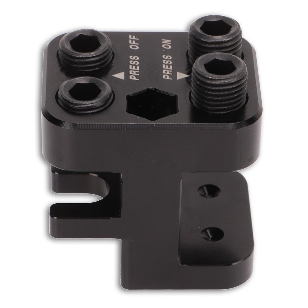 Motorrad ATV Hauptglied Presswerkzeug Billet Aluminium Schwarz eloxiert für 520 525 530 Kette
