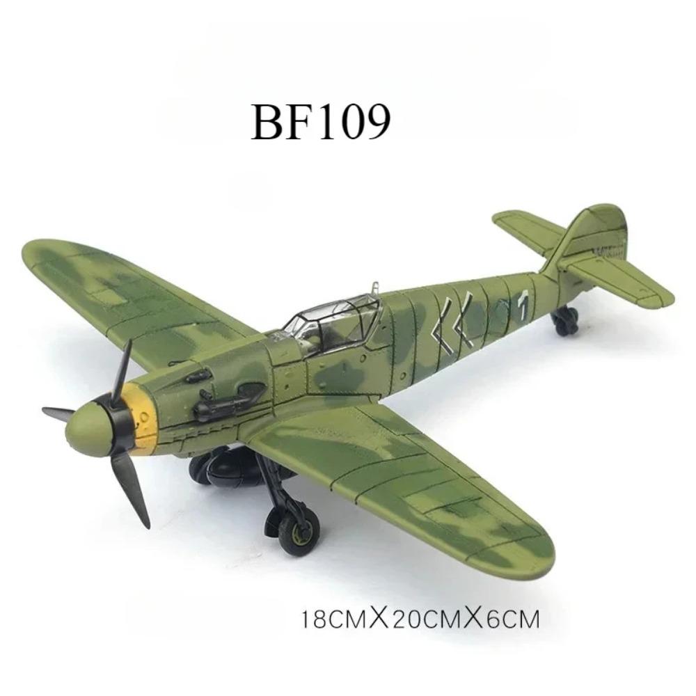 1/48 WWII Americký Corsair Mustang Britský Spitfire Hurricane Německý BF109 Stíhací letoun Plastová Sestavitelná Stavebnice Modelu Letadla Hračka