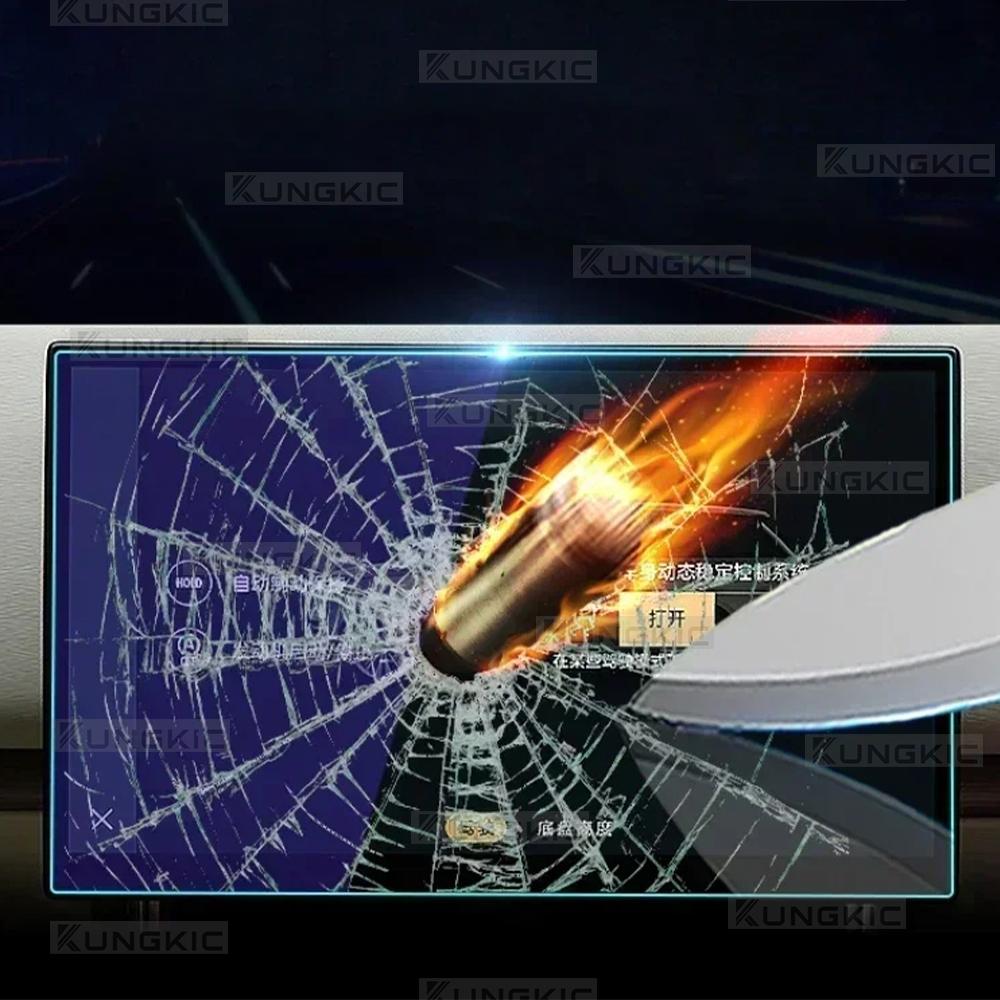 Tempered Glass For BYD King DM-i 2025 2024 2023 2026 Touch Screen Navigation GPS and Dashboard Film Protection Accessories