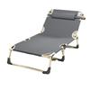 Portable Single Folding Recliner Bed for Office, Hospital, or Camping