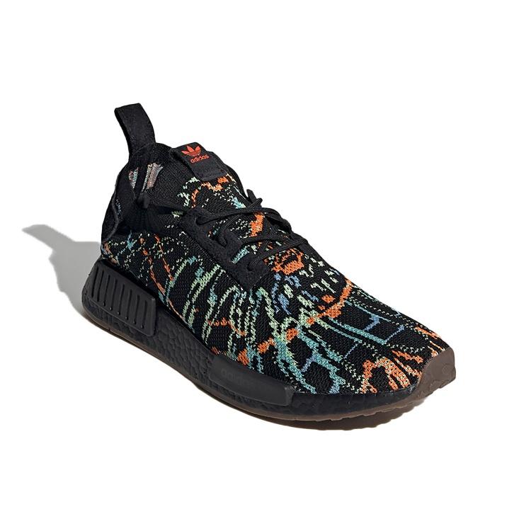 adidas NMD_R1 Primeknit 'Black Glitch' Men's G57941