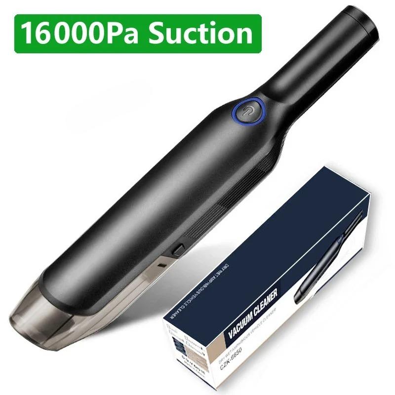 Super Suction 16000pa 10000pa Rechargeable Vacuum Cleaner 120W Car Wireless Handheld Vacuum Cleaner Car Wet/Dry Clean Filter
