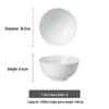 Bone China Keramikschalen