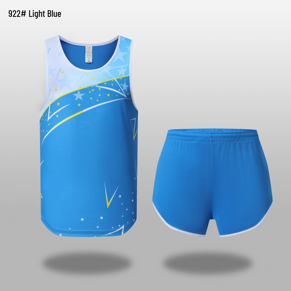 Unisex Track & Field Suit: Marathon Vest & Sprint Training Gear for Students