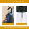 Solar Powered USB Rechargeable Camping Hanging Lamp Waterproof Portable Tent Light Bulb Outdoor Garden BBQ Party Decor Night Lighting