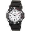 [Citizen Q&Q] Analog Solar Watch 100m Water Resistance Urethane Band E02A-002VK Men's Black Black/White