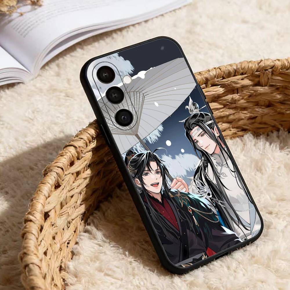 Anime M-Mo Dao Zu Shi Wangxian Phone Case For Samsung Galaxy A20,21s,22,31,32,52,53,72,73,80,91 Soft Black Shell