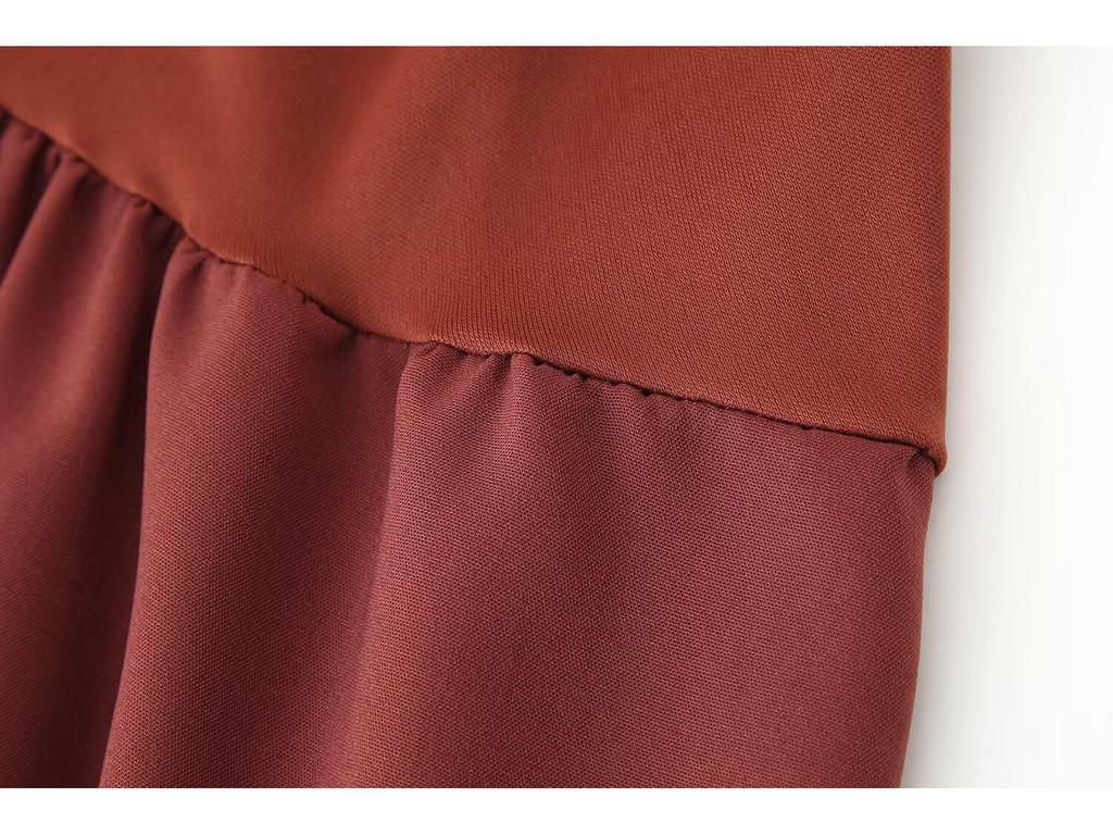 2025 Spring European & American Style Sleeveless Midi Dress for Women