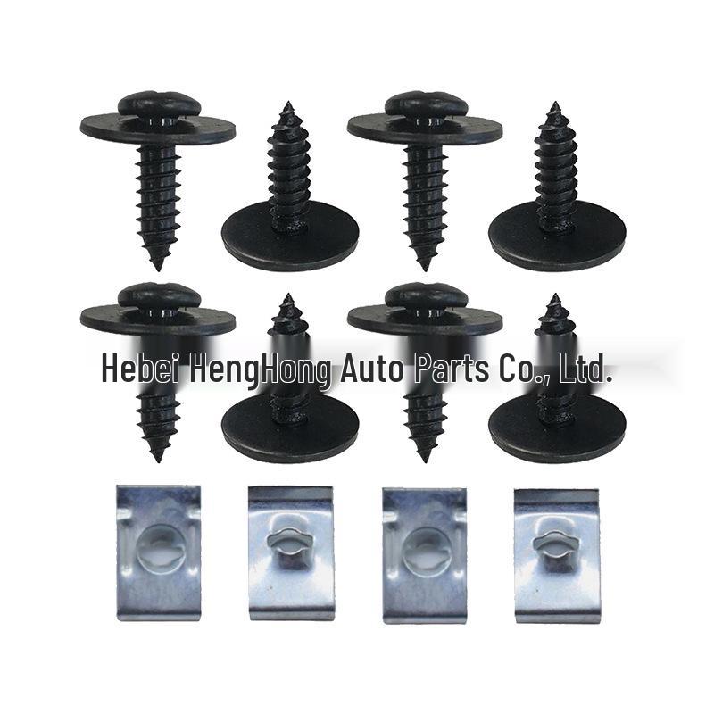 50pcs Car Body Screw & U-Nut Clip Set for Toyota/Lexus Engine Splash Guard & Fender