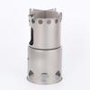 TOMSHOO Portable Camping Wood Burning Stove Easy Assemble Small Titanium Wood Tent Stove