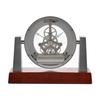 Wm.Widdop Mantel Clock Skeleton Movement Searchlight Style