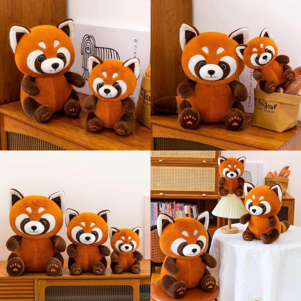Plush Raccoon Stuffed Animal Toy With Pp Cotton Filling For Kids And Collectors