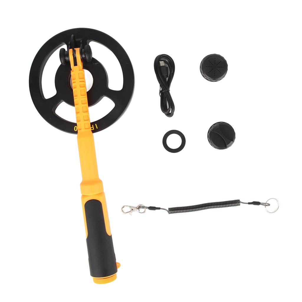 Handheld Metal Detector Underwater Treasure Locator with 5.9in Search Coil IP68 Waterproof