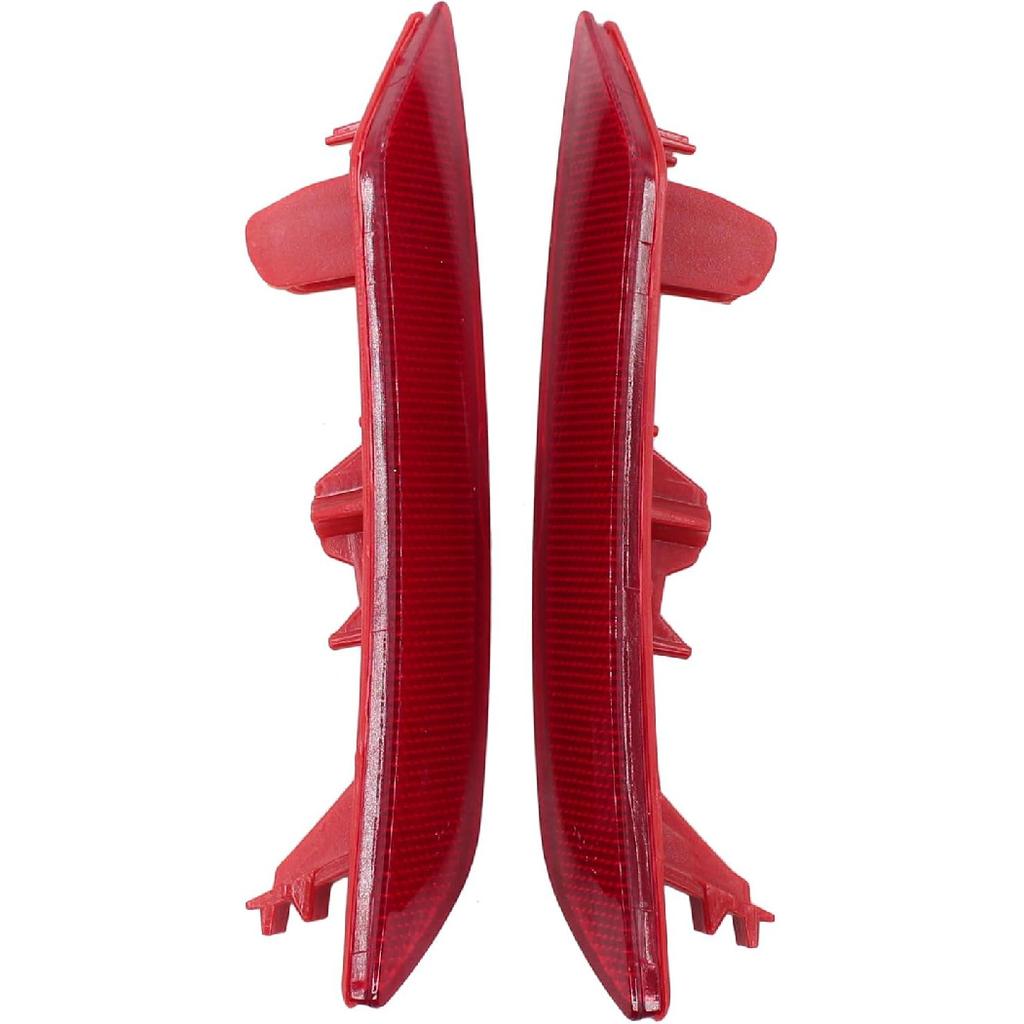 ApplianPar 2Pcs Rear Left and Right Bumper Reflector for Civic 2013 2014 2015