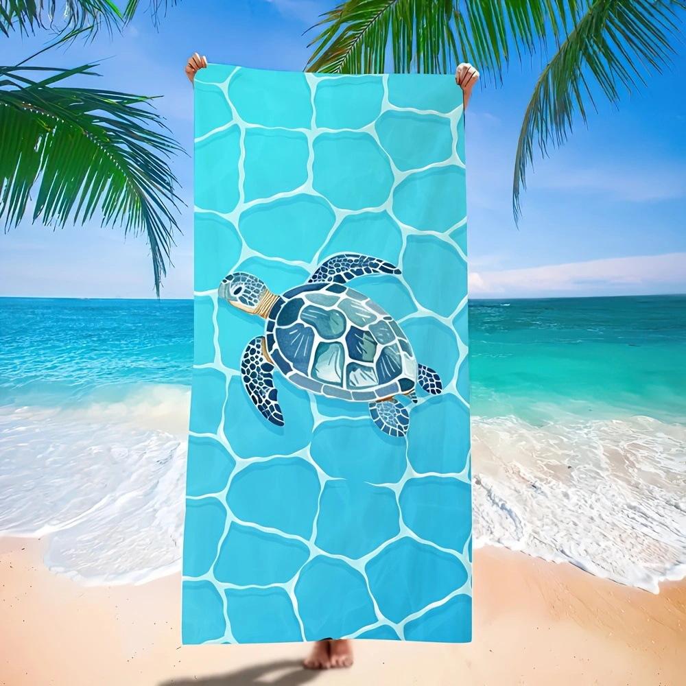 Popular Microfiber Beach Towel Summer Outdoor Quick-Drying Bath Towel Beach Towel Swimming Bath Towel