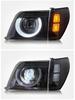 Toyota Old Prado LC90 Defender-Style Headlight Assembly: LED Daytime Lights & Bi-Beam Projector
