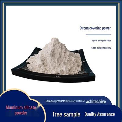 Industrial-Grade Aluminum Silicate Powder: Anti-Caking Suspension Agent for Coatings, Rubber, and Ink - In Stock