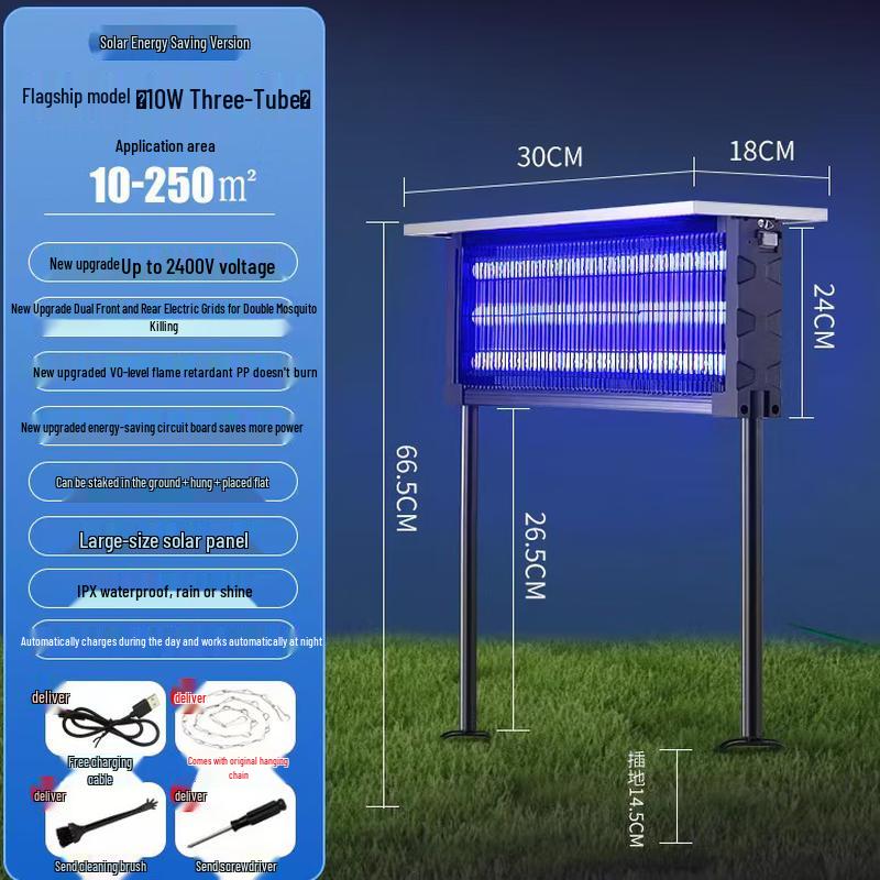Solar Outdoor Mosquito Killer Lamp
