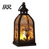 Halloween Decoration Candle Lantern, Decorative Spooky Witch Skeleton Pumpkin Tabletop Party Supplies Light for Haunted House, Front Porch,