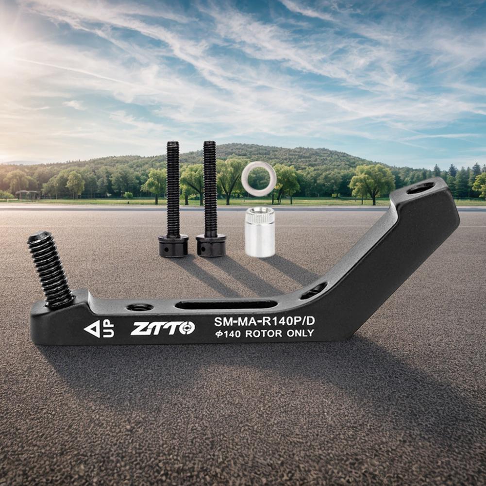 Road Bike Brake Adapter Flat Mount To Post Mount Brake Caliper Adapter for 140/160mm Rotors Road Disc Brake