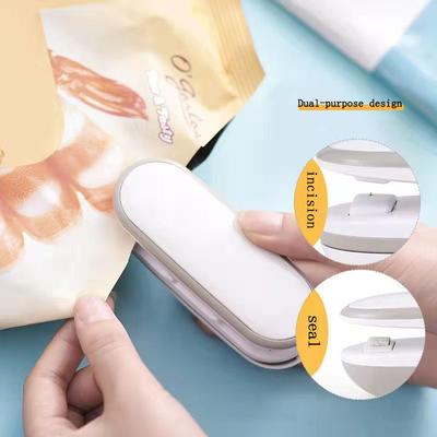 EW Mini Portable Sealing Machine Hand Pressure Sealing Clip Food Fruit Preservation Sealing Clip Household Heat Sealing Machine