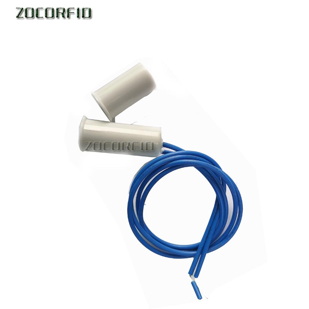 AC110-AV220V Wired door magnetic switch clostet Switch/ window/door Sensor magnetic switch NC type white