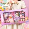 Princess Doll Gift Box Set: Dress-Up Barbie Doll Toys for Girls