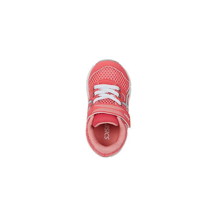 Asics Gel-Contend 5 Velcro Breathable Durable Non-Slip Low-Top Running Shoes Baby Sneaker Orange 1014A046-701