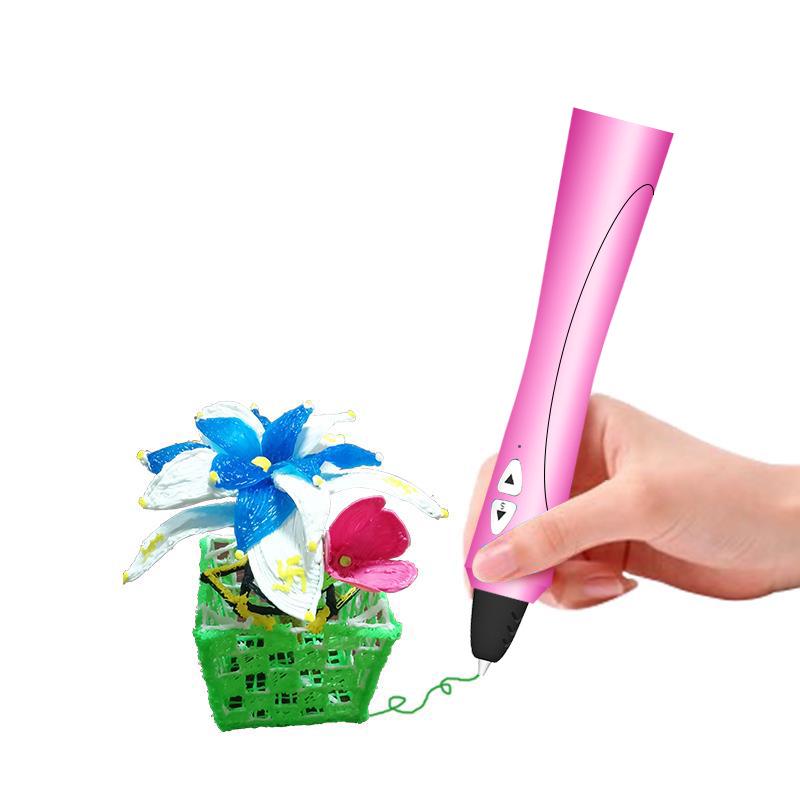 3D Children's Graffiti Pen - Stereoscopic Drawing Pen for Students with Consumables