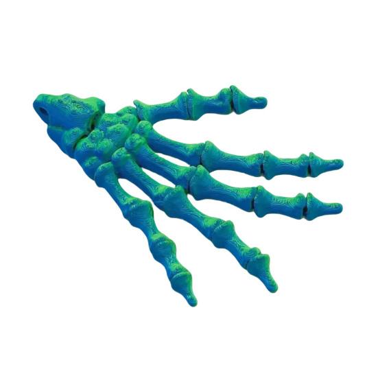 Ghost Hand Decoration Realistic 3D Printed Skeleton Hand Model Haunted House Ornament DIY Project Accent