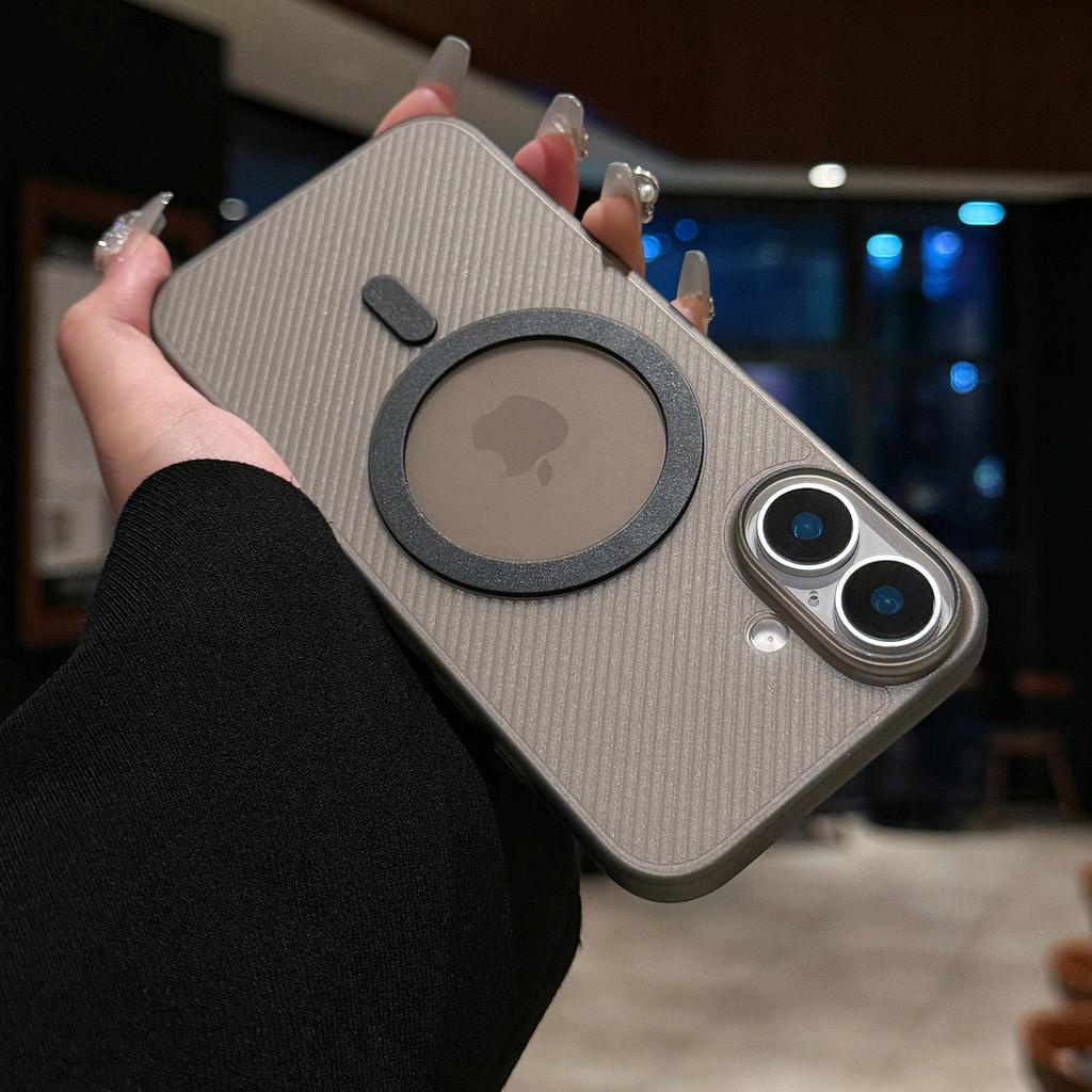 For iPhone 16 Case Compatible with MagSafe Matte PP Ultra-Thin Phone Cover
