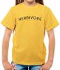 Herbivore - Kids T-Shirt - Plant Based Vegan Vegetarian Plants