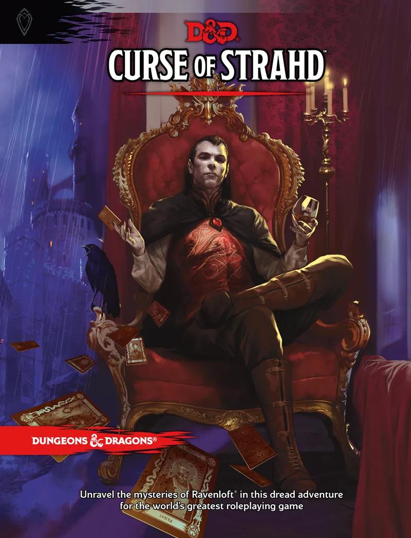 SuperMerchantPL Dungeons And Dragons 5.0 Handboek - Curse Of Strahd (ed. Engels)