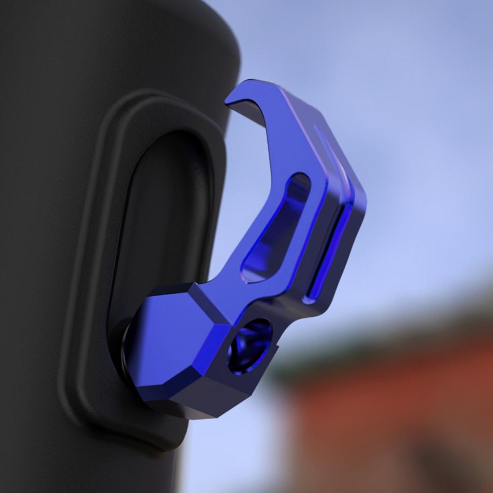 CNC Aluminum Motorcycle Helmet Hook Holder Cargo Hook Hook Luggage Bag Hanger Helmet Claw Motorbike Accessories Universal
