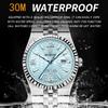 2025NEW Luxury Quartz Man Wristwatch Business Men Watches Waterproof Luminous Date Stainless Steel Men's Watch