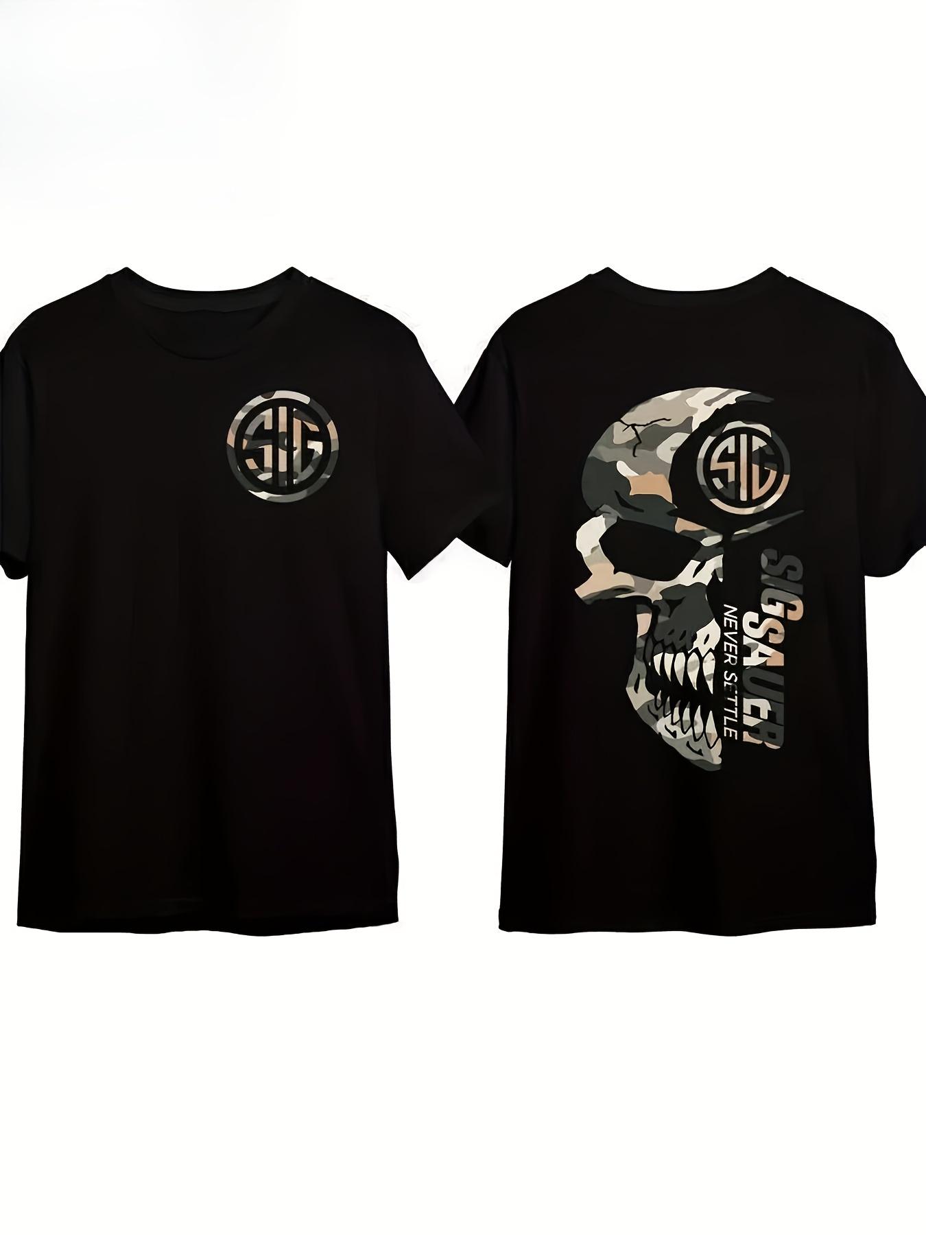 Men S Tactical Camo T-Shirt - Short Sleeve S