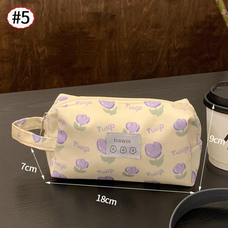 

Школьная сумка-тюльпан, кавайная сумка для карандашей, школьные пеналы, корейские канцелярские принадлежности, настольная сумка для хранения, косметичка