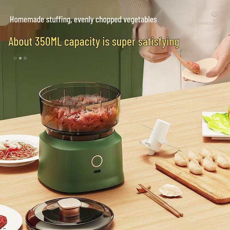 2025 Multi-Function Wireless Electric Grinder: Meat, Garlic, Baby Food & More