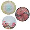 Alpha Depot Mini Japanese Mini Bangasa Mini Paper Home Costume Photography Props Set of 3 Floral Umbrella, Umbrella, Umbrella, Decor, Accessories,