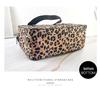Leopard Print Large Capacity Toiletry Bag for Women & Men – Portable Travel Shower Bag & Bath Caddy