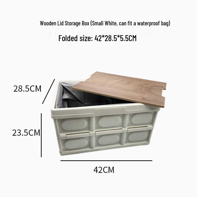 Foldable Outdoor Camping Car Storage Box Small 30L