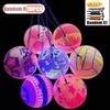 1-10PCS Light Up Flashing Swing Ball  Bouncing Toy Party Glow Ball Handheld Exercise Ball Christmas Halloween Gift for Kids