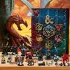 Dragons And Dungeons 24 Gifts Advent Calendar Blind Box Toy Decorative Figures