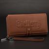 Men's Long Wallet - European & American Style, Multi-functional Card Holder, High-Capacity Clutch